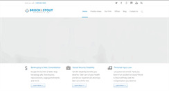Desktop Screenshot of brockandstout.com