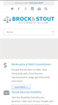 Mobile Screenshot of brockandstout.com